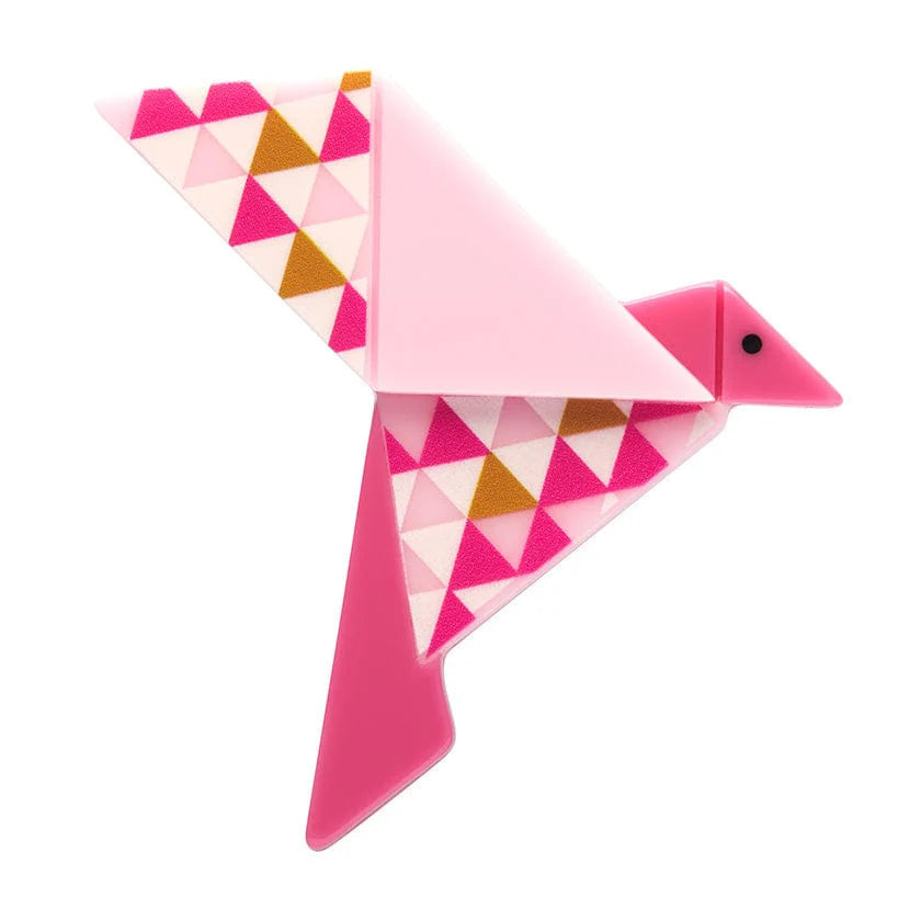 Erstwilder Brooch Origami The Humming-Bird