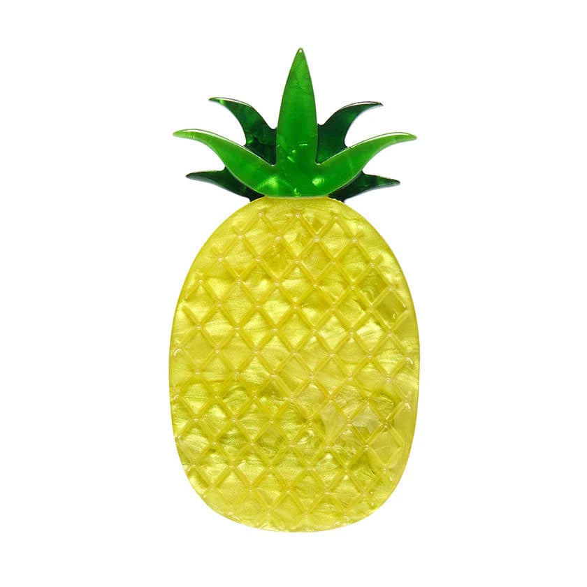 Erstwilder Brooch Fan Favourites Pineapple Express