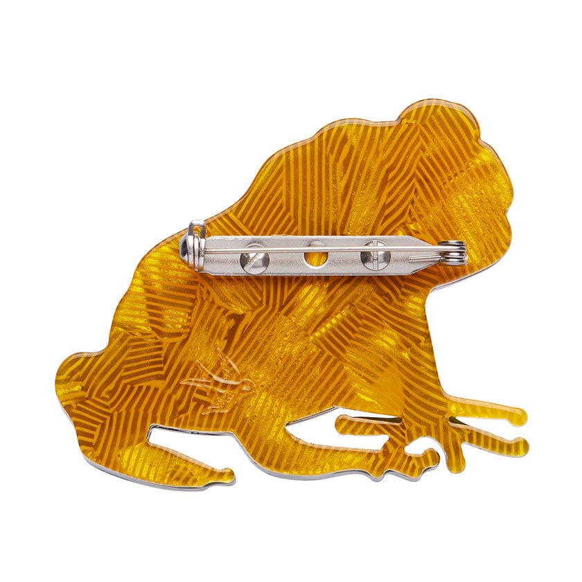 Erstwilder Brooch Australiana Frodo The Frog