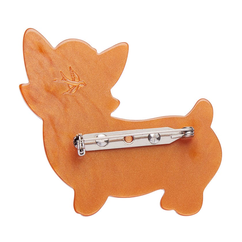 Erstwilder Brooch London Calling Susan The Corgi