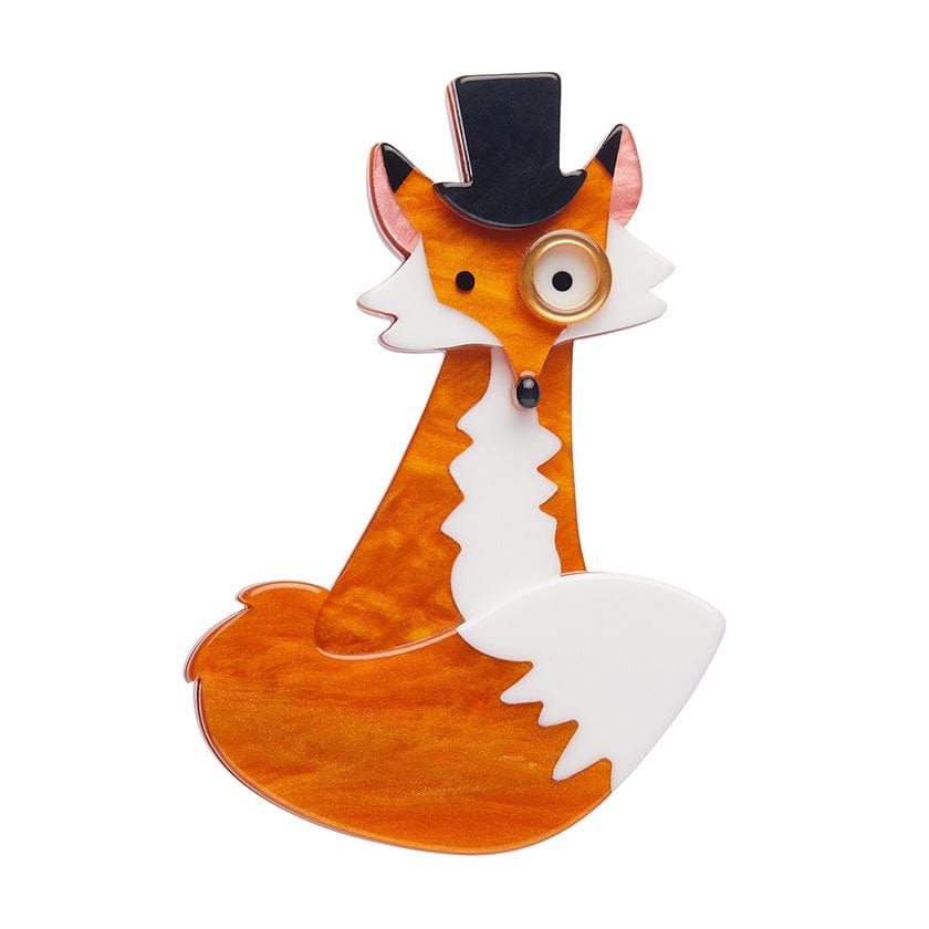 Erstwilder Brooch London Calling Felix The Fox
