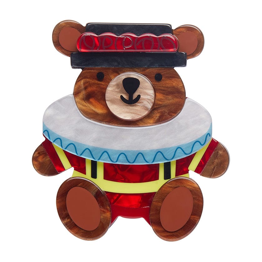 Erstwilder Brooch London Calling Teddy Yeoman