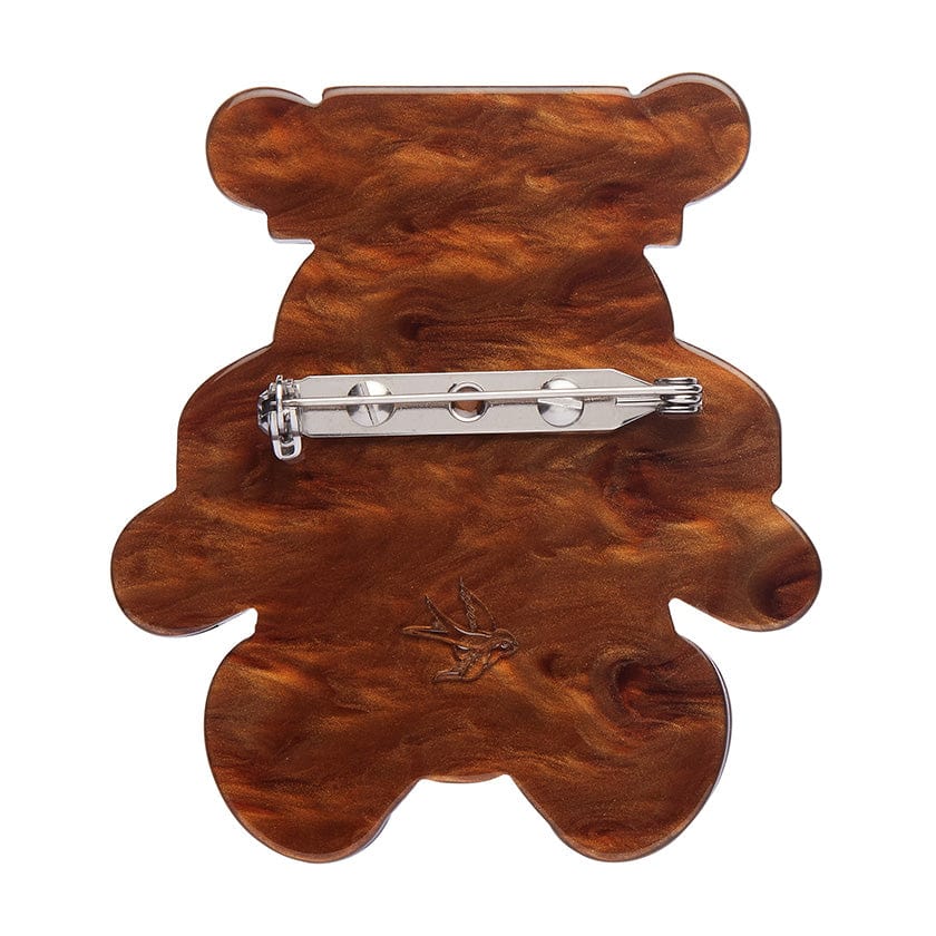 Erstwilder Brooch London Calling Teddy Yeoman
