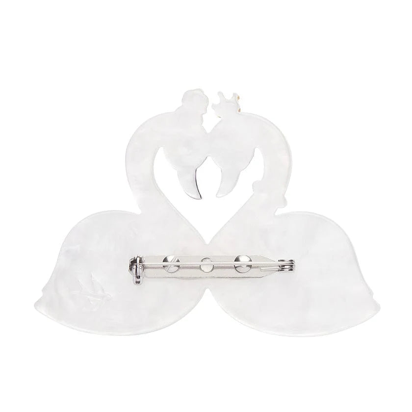 Erstwilder Brooch London Calling Swan Love