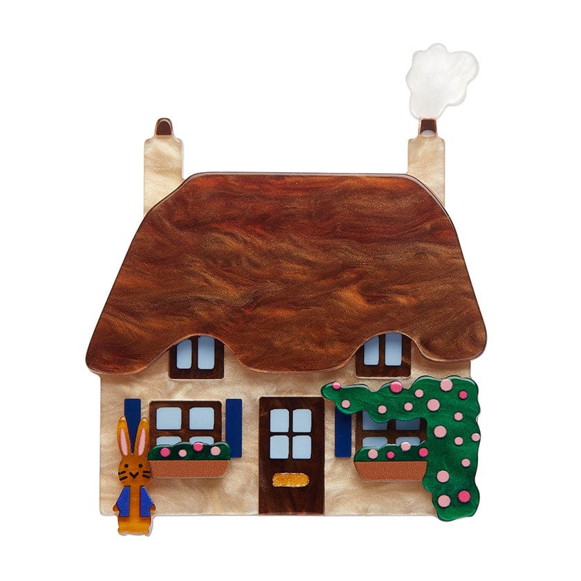 Erstwilder Brooch London Calling Country Cottage
