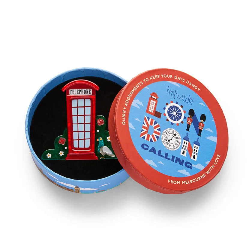 Erstwilder Brooch London Calling