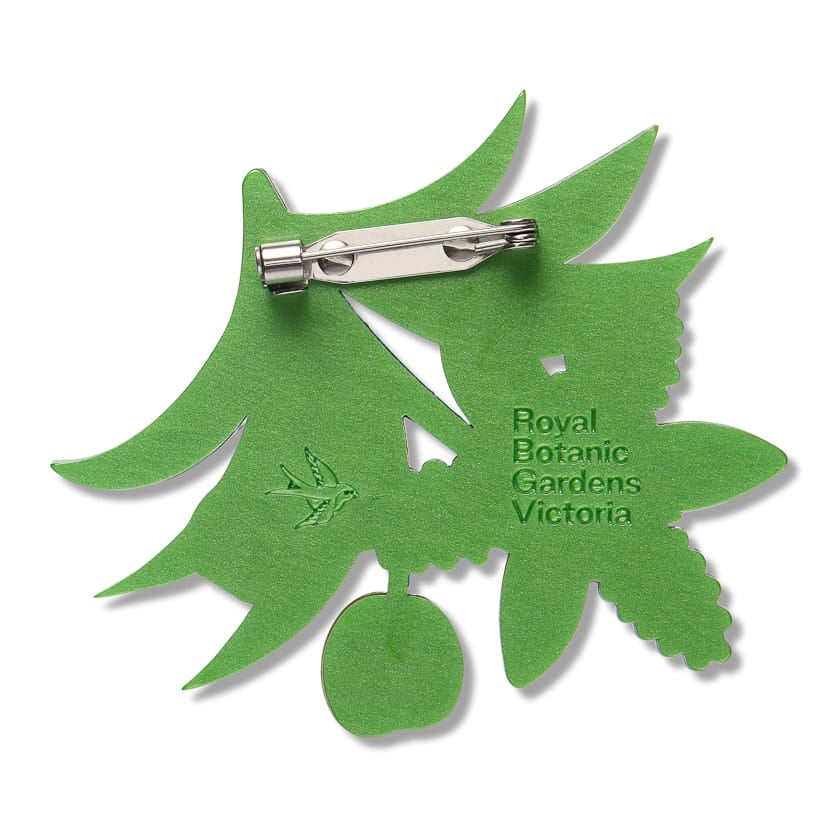 Erstwilder Royal Botanic Gardens Victoria Brooch Wombat Berry