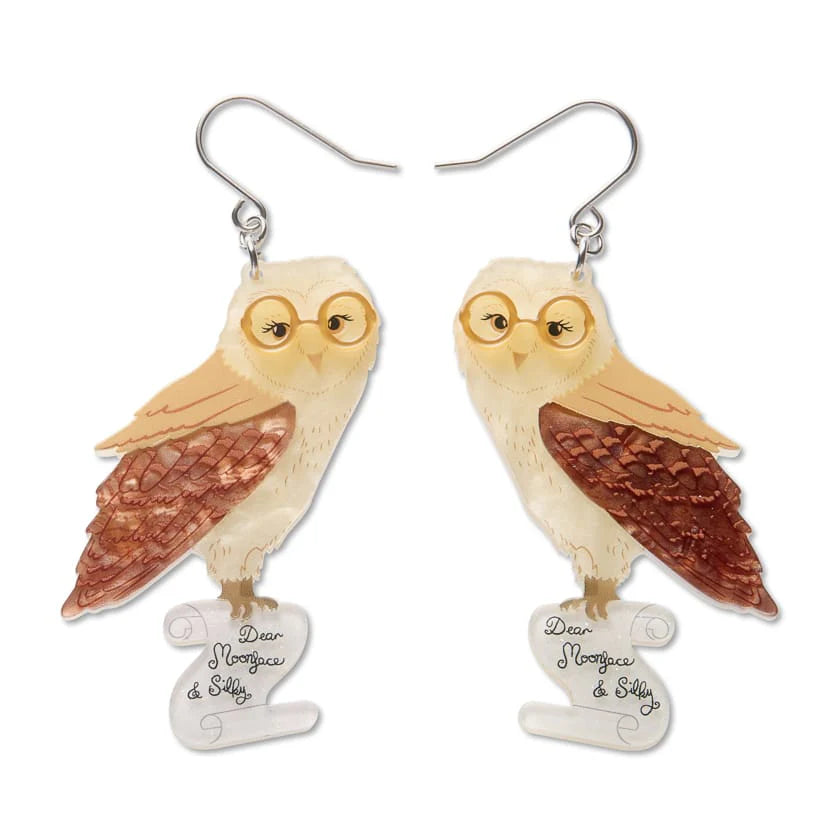 Erstwilder Earrings Fleur Harris Barny Owl