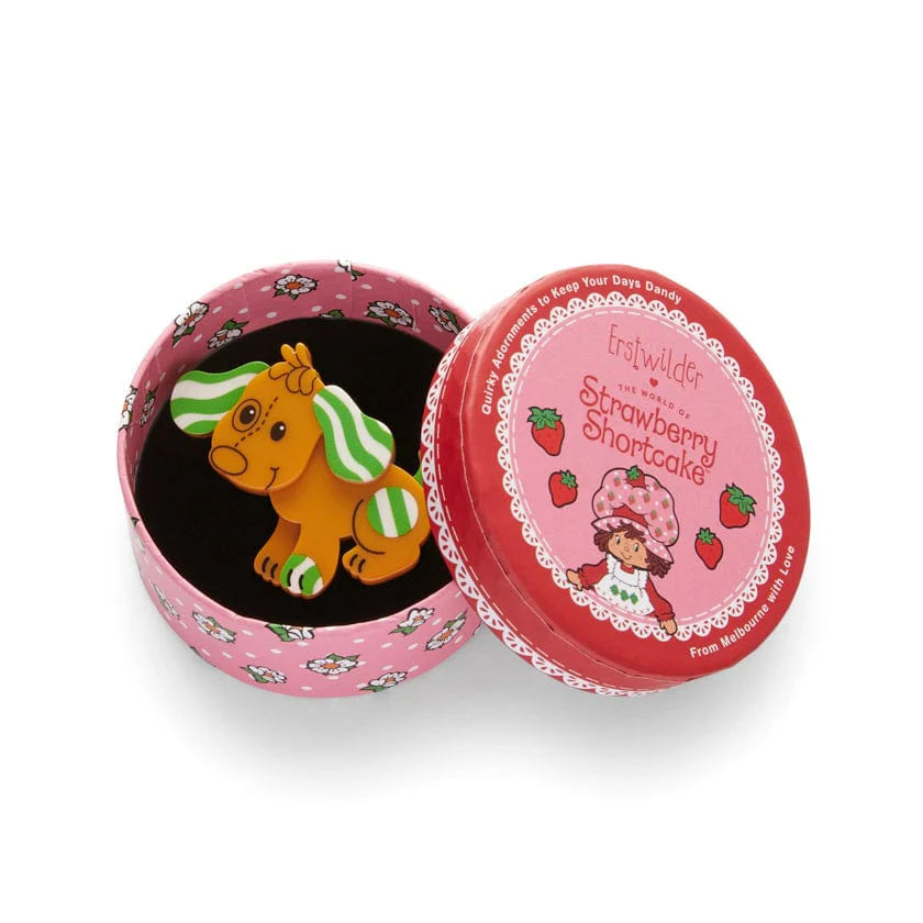 Erstwilder Mini Brooch Strawberry Shortcake Cupcake
