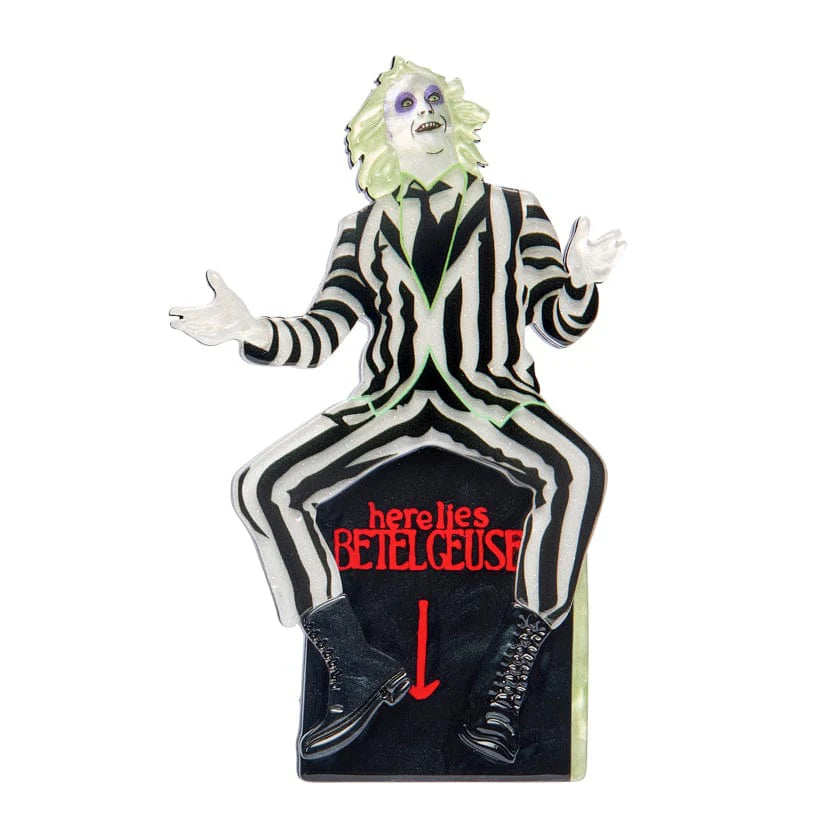 Erstwilder Brooch Thrills & Chills Beetlejuice