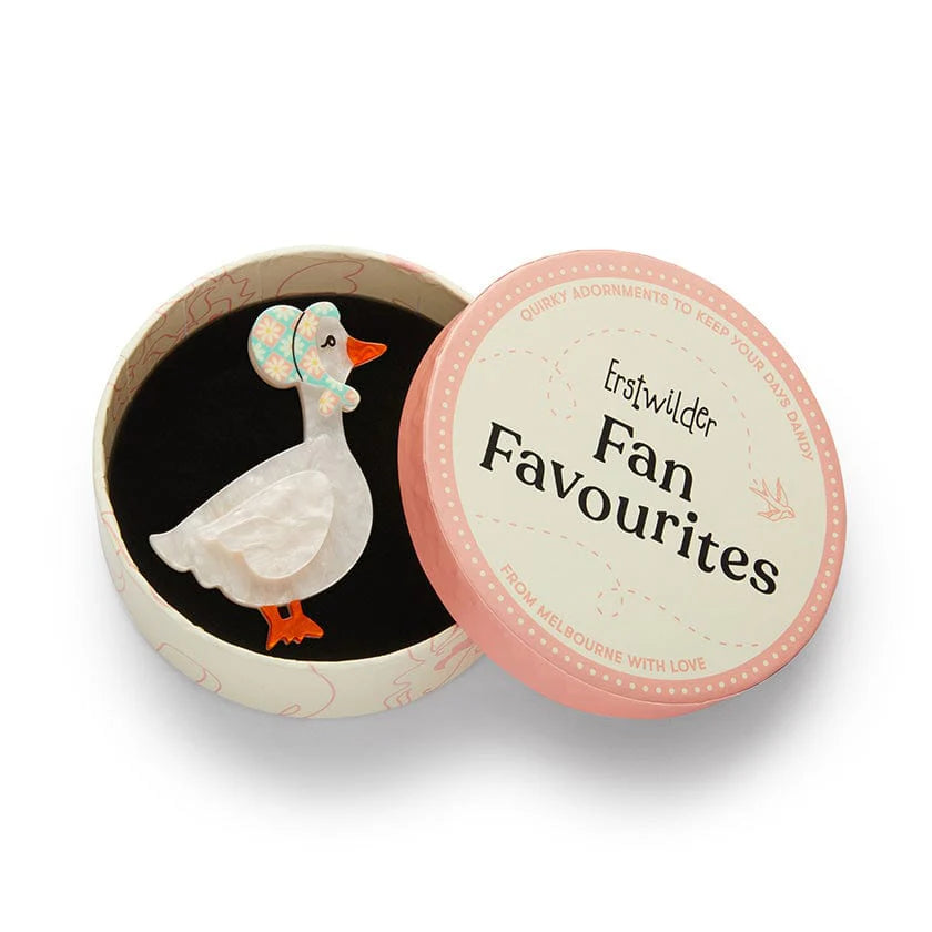 Erstwilder Brooch Fan Favourites Martha Mother Goose