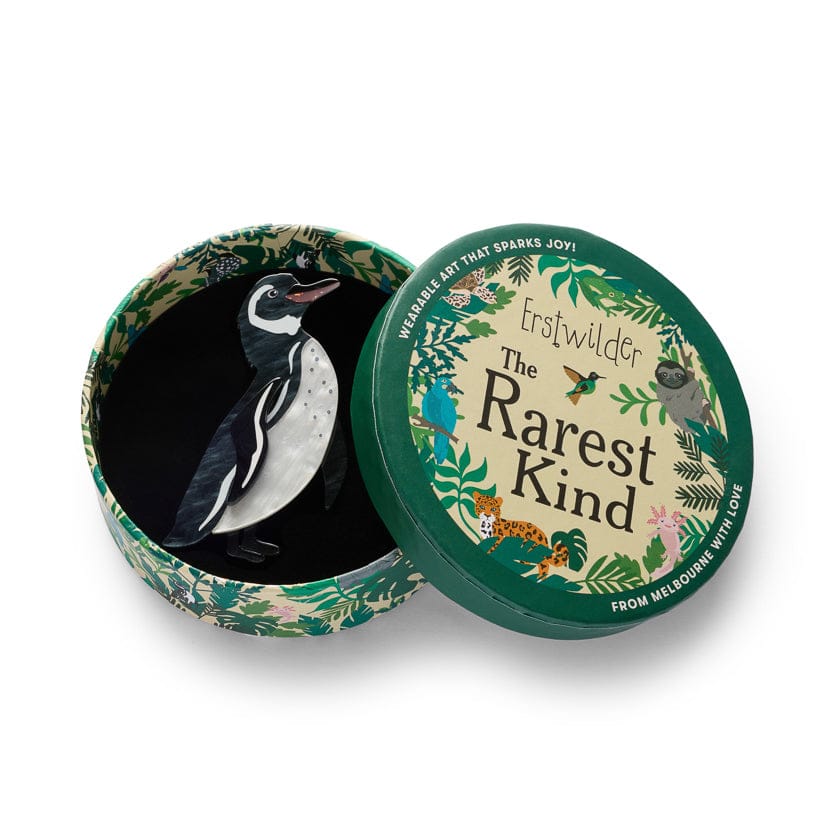 Erstwilder Brooch The Rarest Kind Galapagos Penguin