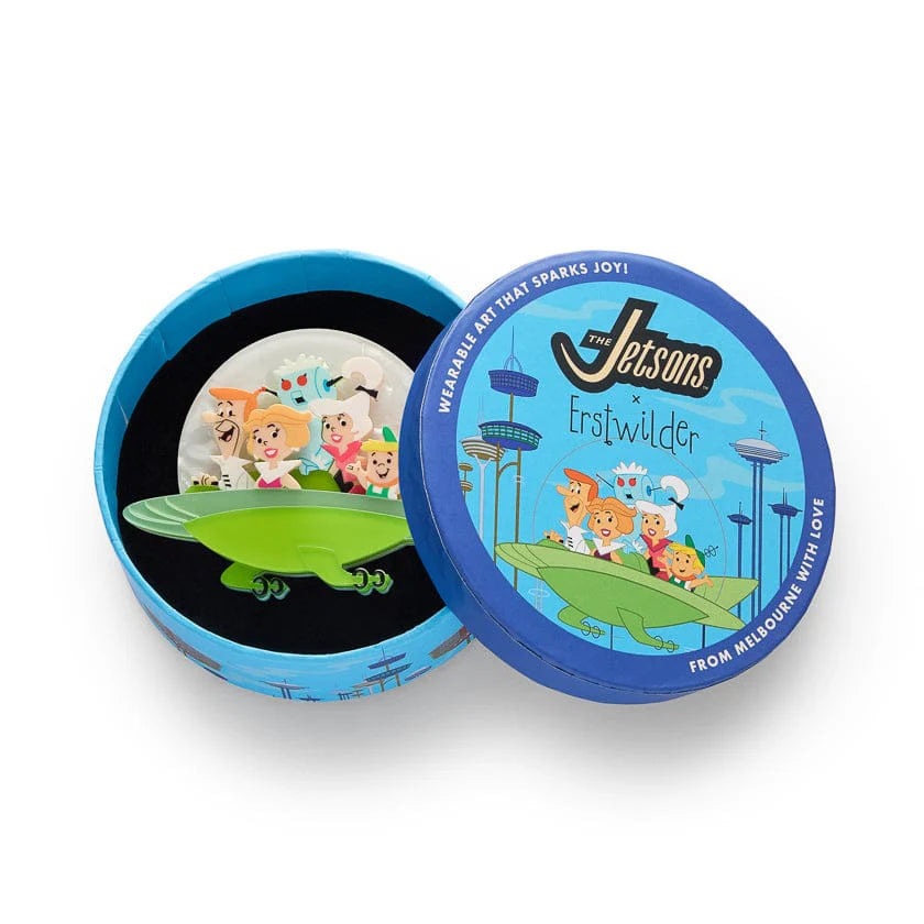 Erstwilder Brooch Hanna-Barbera The Jetsons Aerocar