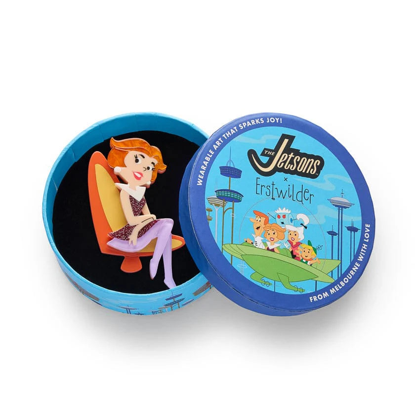 Erstwilder Brooch Hanna-Barbera Jane Jetson