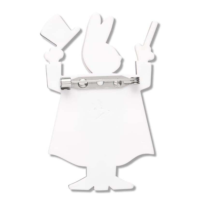 Erstwilder Wild at Work Brooch Presto Cottontail
