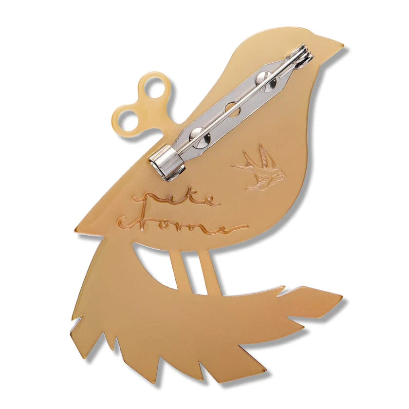Erstwilder Brooch Pete Cromer The Wind Up